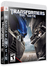 Transformers: The Game - Box - 3D Image