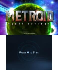 Metroid: Samus Returns - Screenshot - Game Title Image