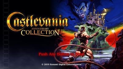 Castlevania Anniversary Collection - Screenshot - Game Title Image