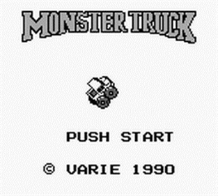 Monster Truck - Screenshot - Game Title Image
