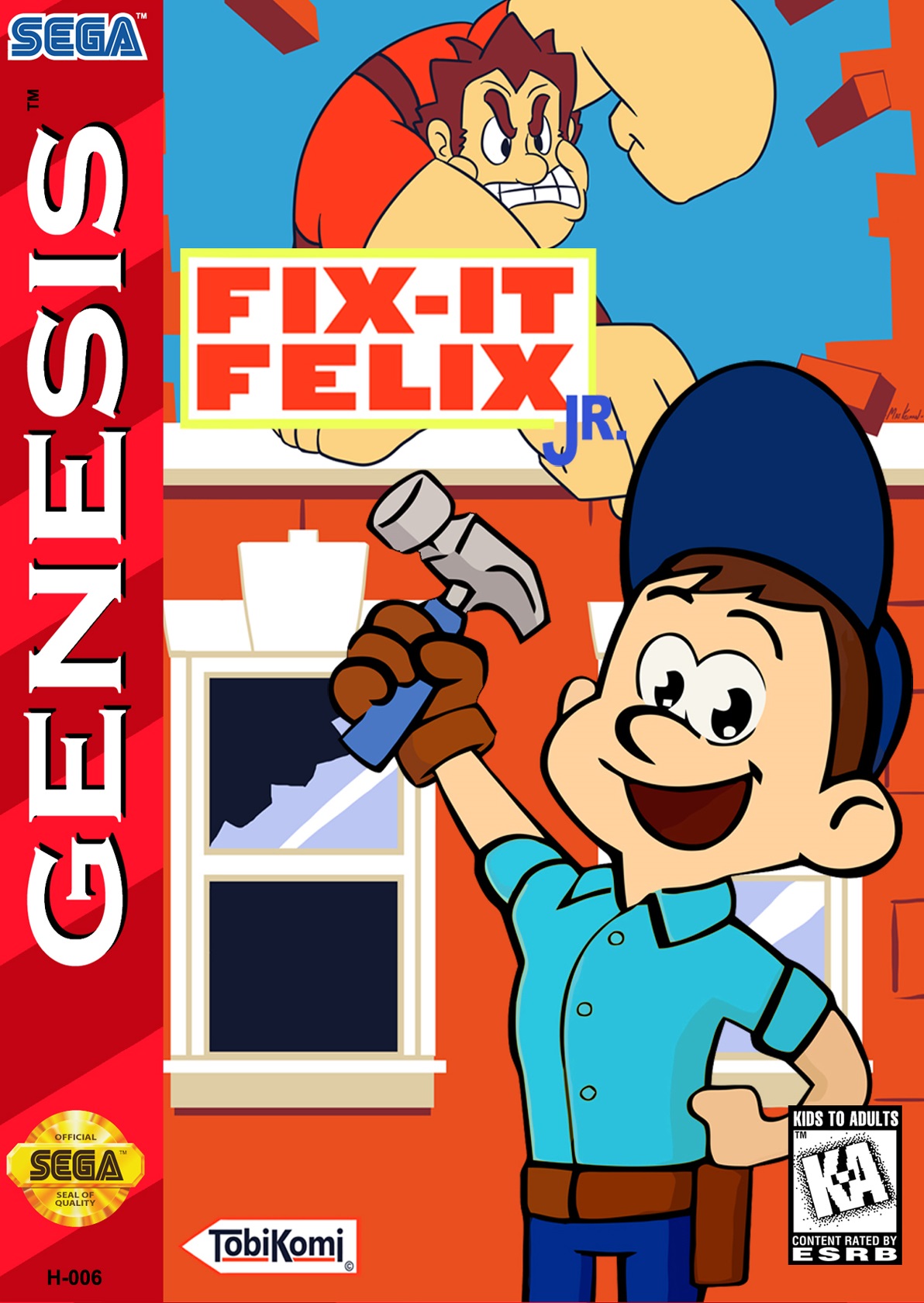 Fix It Felix Jr Art
