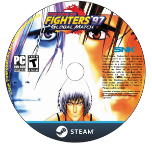 The King of Fighters '97 Global Match - Fanart - Disc Image