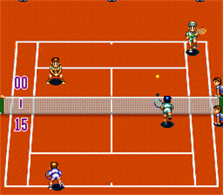 Super Final Match Tennis - Screenshot - Gameplay Image