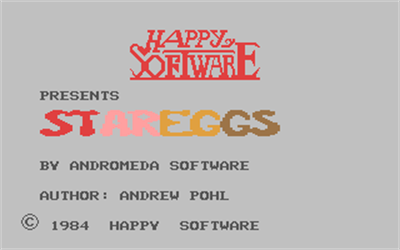 Star Eggs - Screenshot - Game Title Image