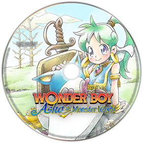 Wonder Boy: Asha in Monster World - Fanart - Disc Image