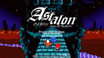 Astalon: Tears of the Earth - Screenshot - Game Title Image