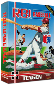 R.B.I. Baseball - Box - 3D Image