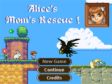 Alice's Mom's Rescue - Screenshot - Game Title Image