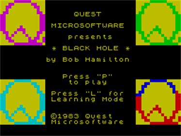 The Black Hole - Screenshot - Game Title Image