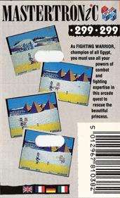 Fighting Warrior - Box - Back Image