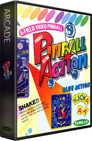 Pinball Action - Box - 3D Image