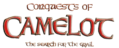 Conquests of Camelot: The Search for the Grail - Clear Logo Image