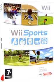 Wii Sports - Box - 3D Image