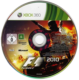 F1 2010 - Disc Image