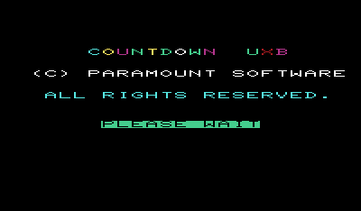 Countdown - Screenshot - Game Title Image