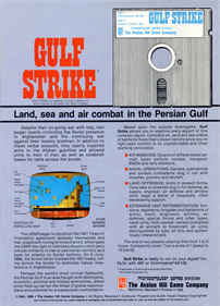 Gulf Strike - Box - Back Image
