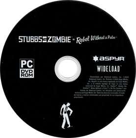 Stubbs the Zombie in Rebel Without a Pulse - Disc Image