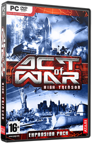 Act of War: High Treason - Box - 3D Image