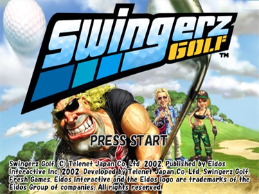 Swingerz Golf - Screenshot - Game Title Image