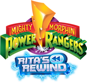 Mighty Morphin Power Rangers: Rita's Rewind - Clear Logo Image