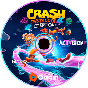 Crash Bandicoot 4: It's About Time - Fanart - Disc