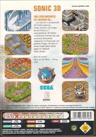 Sonic 3D Blast - Box - Back Image
