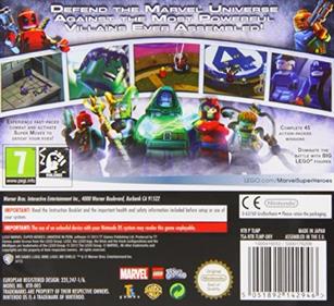 LEGO Marvel Super Heroes: Universe in Peril - Box - Back Image