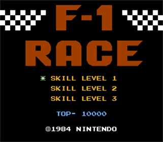 F1 Race - Screenshot - Game Title Image