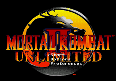 Mortal Kombat II Unlimited - Screenshot - Game Title Image