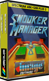 Snooker Manager - Box - 3D Image
