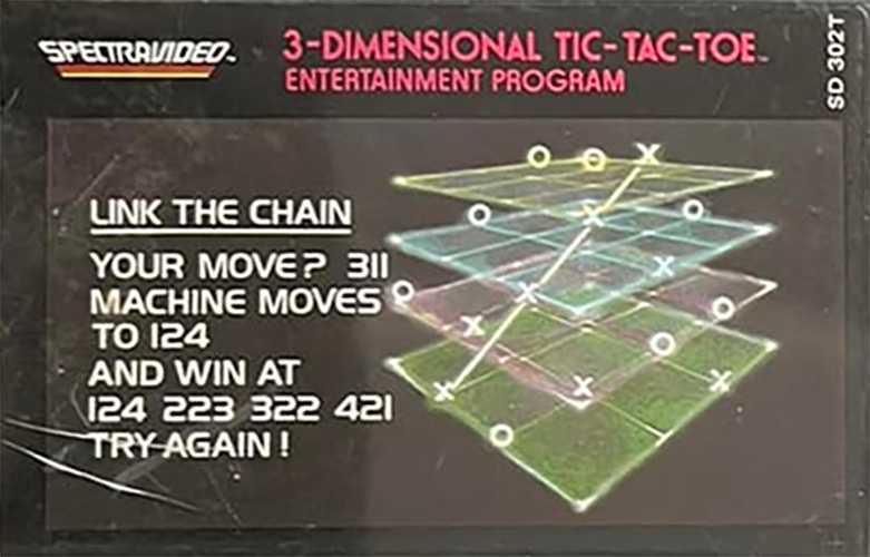3-Dimensional Tic-Tac-Toe