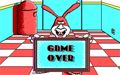 Avoid the Noid - Screenshot - Game Over Image