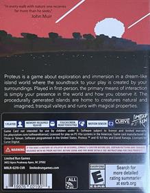 Proteus - Box - Back Image