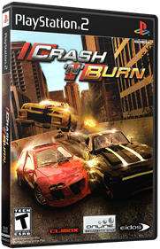 Crash 'N' Burn - Box - 3D Image