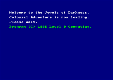 Colossal Adventure  - Screenshot - Game Title Image