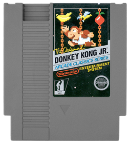 Donkey Kong Jr. - Cart - Front Image