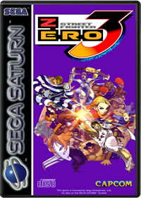 Street Fighter Zero 3 - Box - Front - Reconstructed Image