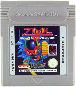Zool: Ninja of the 'Nth' Dimension - Cart - Front Image
