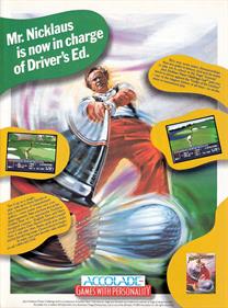 Jack Nicklaus' Power Challenge Golf - Advertisement Flyer - Front Image