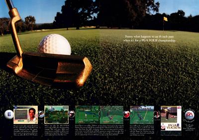 PGA Tour 96 - Advertisement Flyer - Front Image