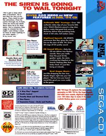 NHL '94 - Fanart - Box - Back Image