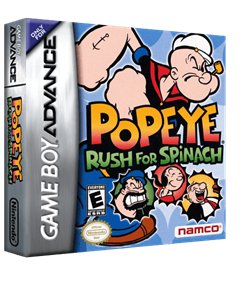 Popeye: Rush for Spinach - Box - 3D Image