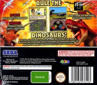 Dinosaur King - Box - Back Image