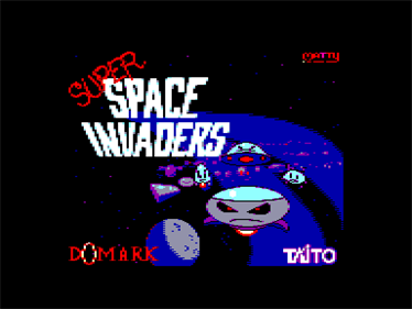 Taito's Super Space Invaders - Screenshot - Game Title Image