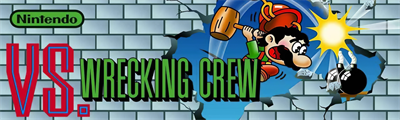 Vs. Wrecking Crew - Arcade - Marquee Image