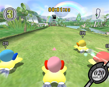 Kirby Air Ride - Screenshot - Gameplay Image