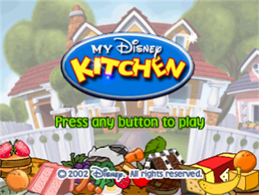 My Disney Kitchen - Screenshot - Game Title Image