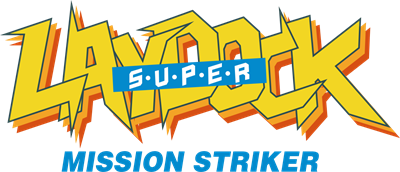 Super Laydock: Mission Striker Network Version - Clear Logo Image