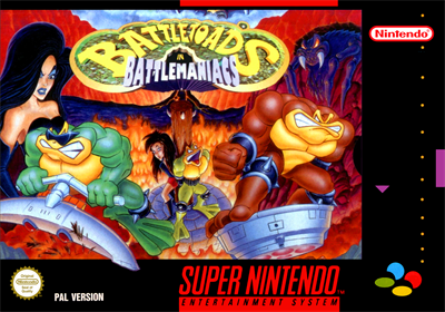 Battletoads in Battlemaniacs - Box - Front Image