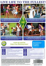 The Sims 3: Generations - Box - Back Image